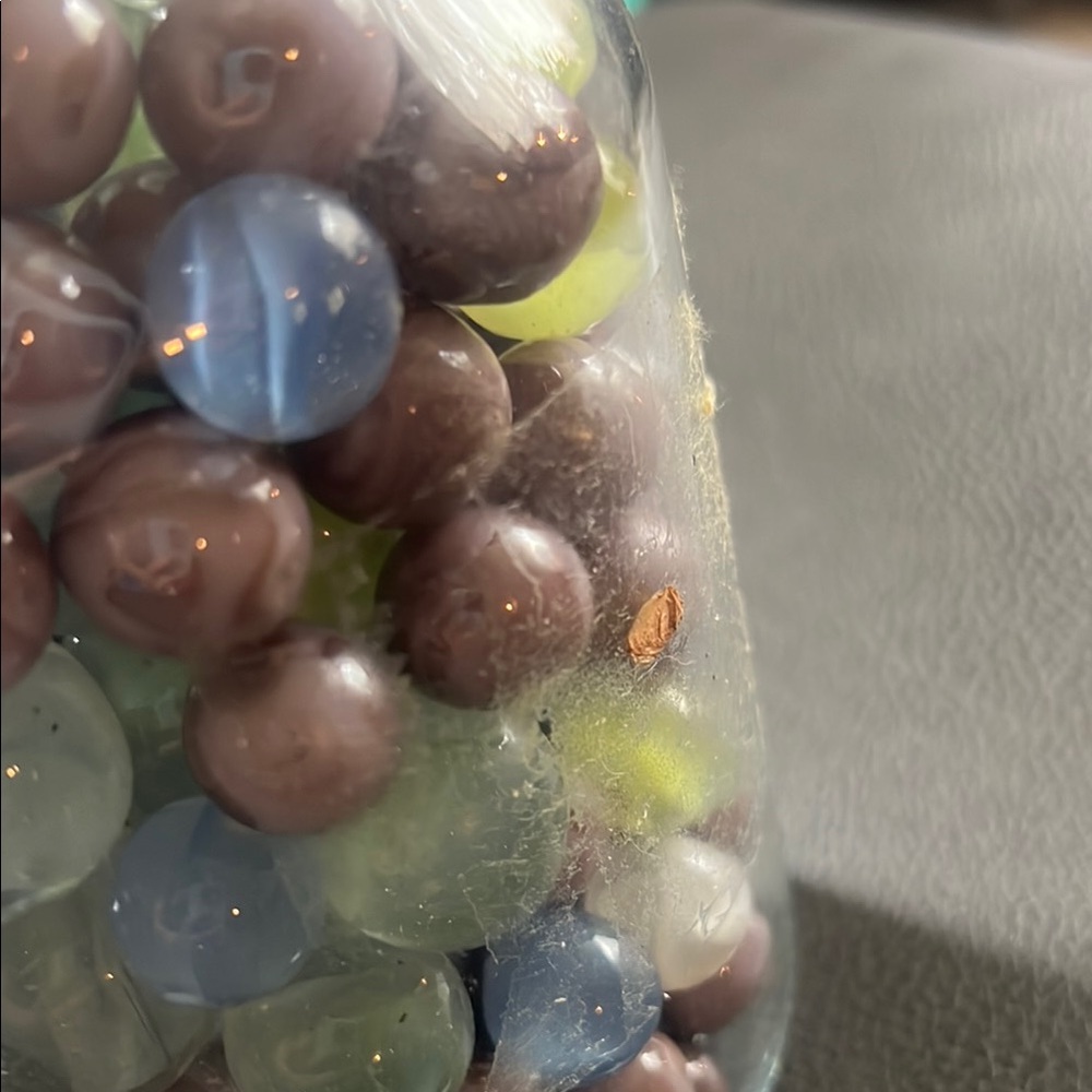 Jar of Mixed Marbles - Picture 3 of 3